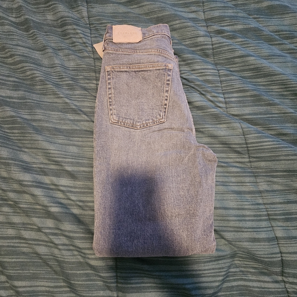 NWT Everlane High Rise ‘The Curvy Cheeky Jean,’ in Sky Blue, 27